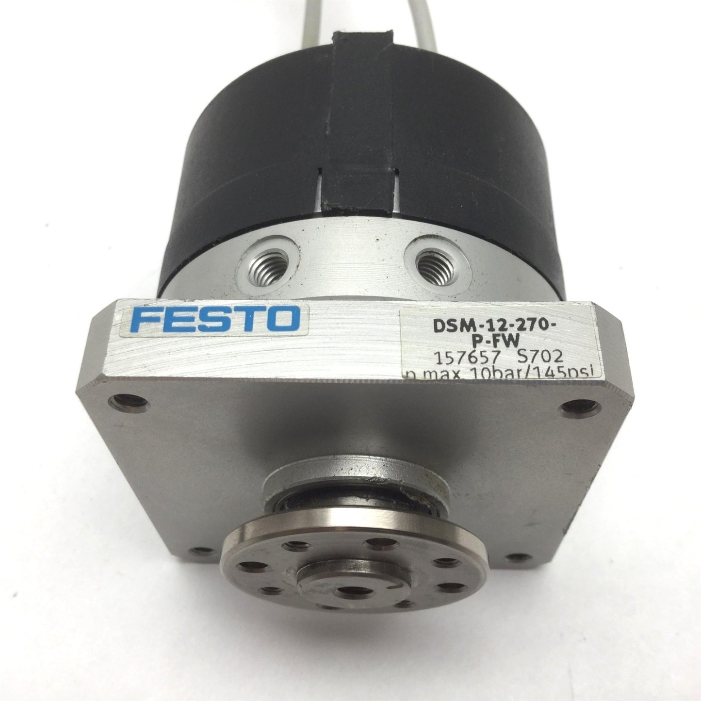 Used Festo DSM-12-270-P-FW Rotary Actuator, Bore: 12mm, Rotation: 0-270°, M5x0.8