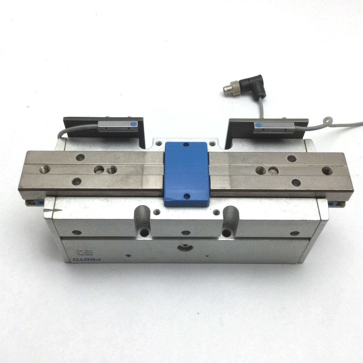 Used Festo HGPP-32-A Parallel Gripper, Stroke: 12.5mm/Jaw (25mm Total), Ports: G1/8