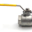 Used Parker XV502SS-20 Stainless Steel Ball Valves 1 1/4"NPT 74Cv 1500PSI 1/4 Turn