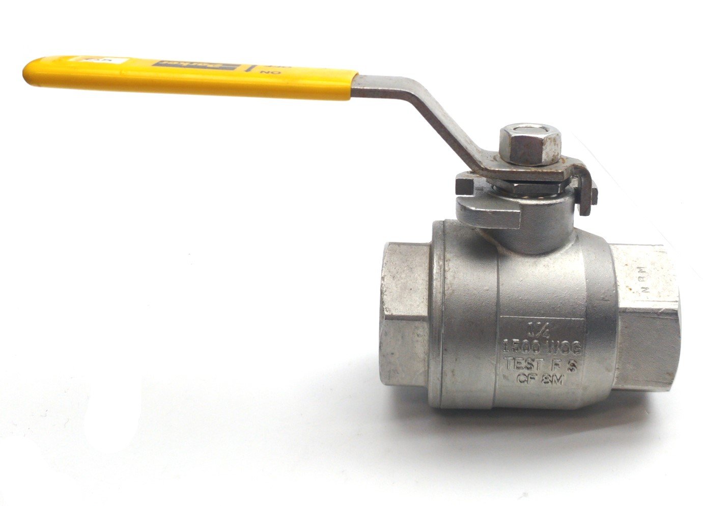 Used Parker XV502SS-20 Stainless Steel Ball Valves 1 1/4"NPT 74Cv 1500PSI 1/4 Turn