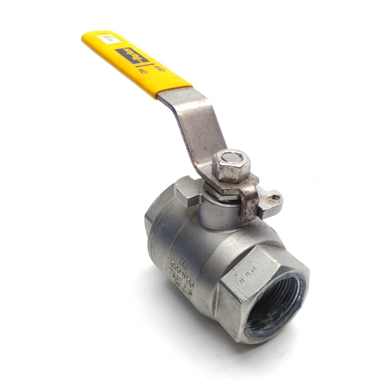 Used Parker XV502SS-20 Stainless Steel Ball Valves 1 1/4"NPT 74Cv 1500PSI 1/4 Turn