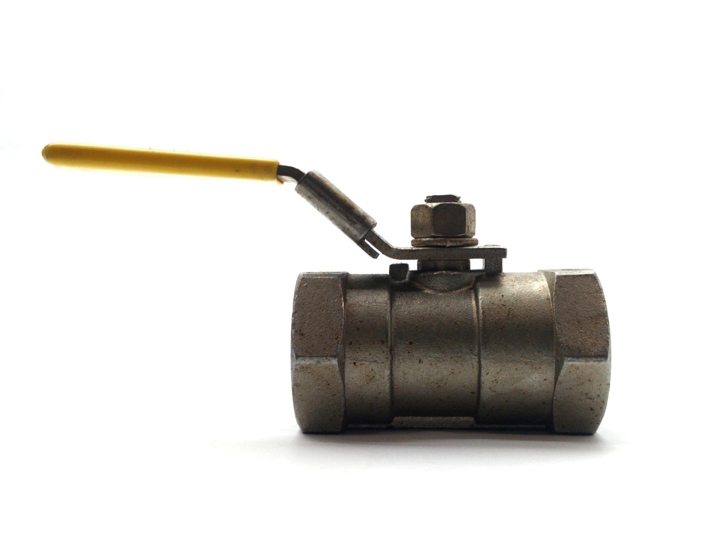 Used Merit V108-16 Stainless Steel Ball Valves, 1"NPT, 16Cv, 800PSI, 1/4 Turn