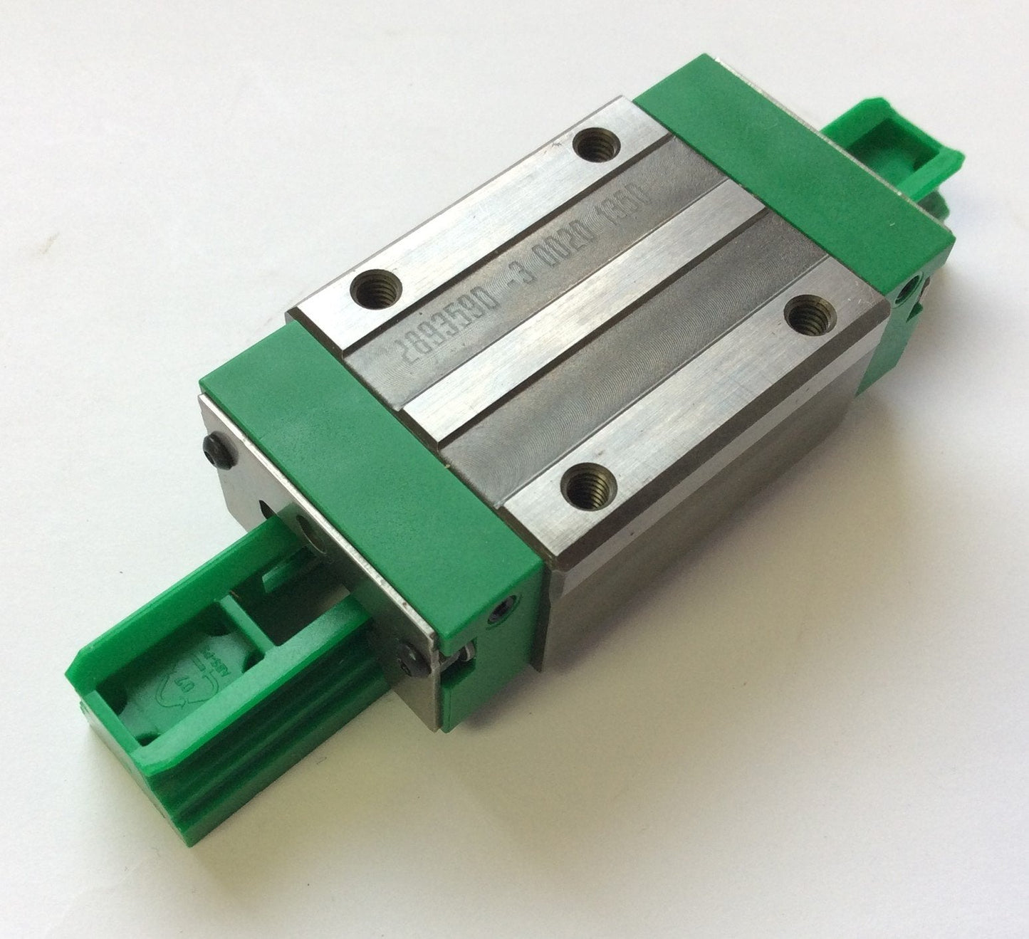 New Lot of 2 INA Schaeffler KWVE15-B-ES Linear Carriage Bearing Guide 15mm Wide Rail