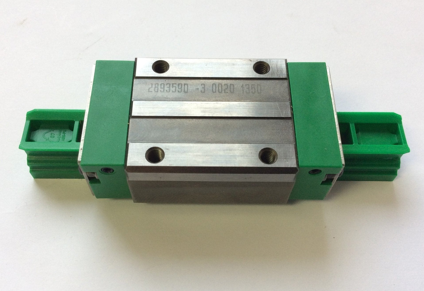 New Lot of 2 INA Schaeffler KWVE15-B-ES Linear Carriage Bearing Guide 15mm Wide Rail