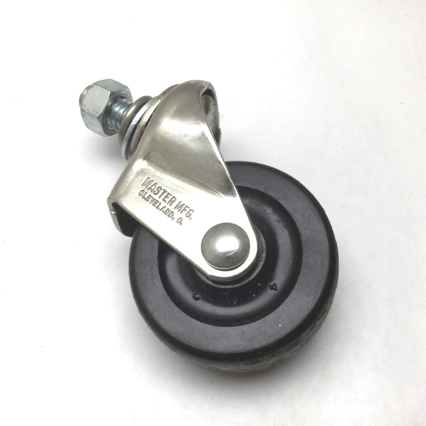 Used Lot of 8 Master Caster, Wheel Dimensions: 2" Dia x 0.8" Width, Stem: 3/8"-16