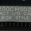 Used GE Fanuc IC200CHS022C Compact I/O Carrier Module w/ Box Style Terminals