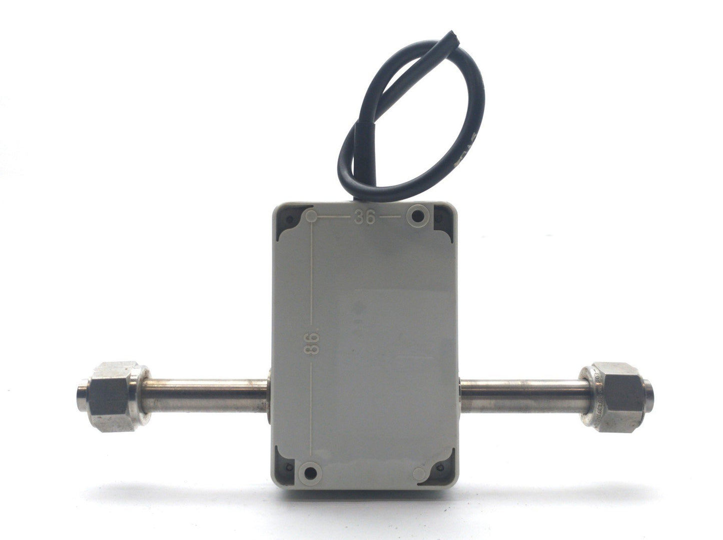 Used weber 4311.30B/12 Flow-Captor Sensor 0-3.2ft/s 435PSI 12mm Tube 4-20mA 24VDC