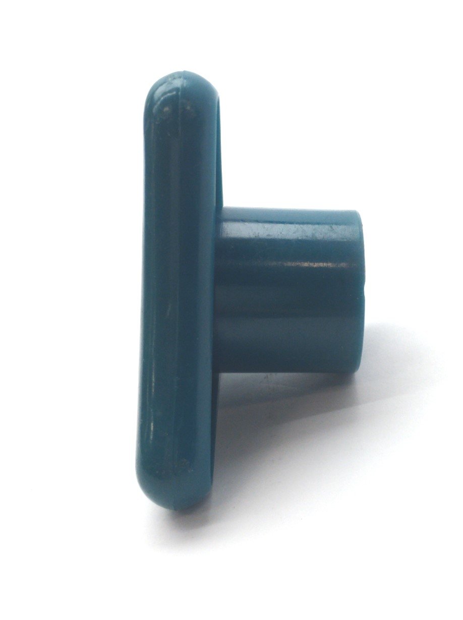 Used Lot of 15 Plastic Comfort Grip Knob, 2 3/4 x 1 1/4", 3/8-16 Female Thread