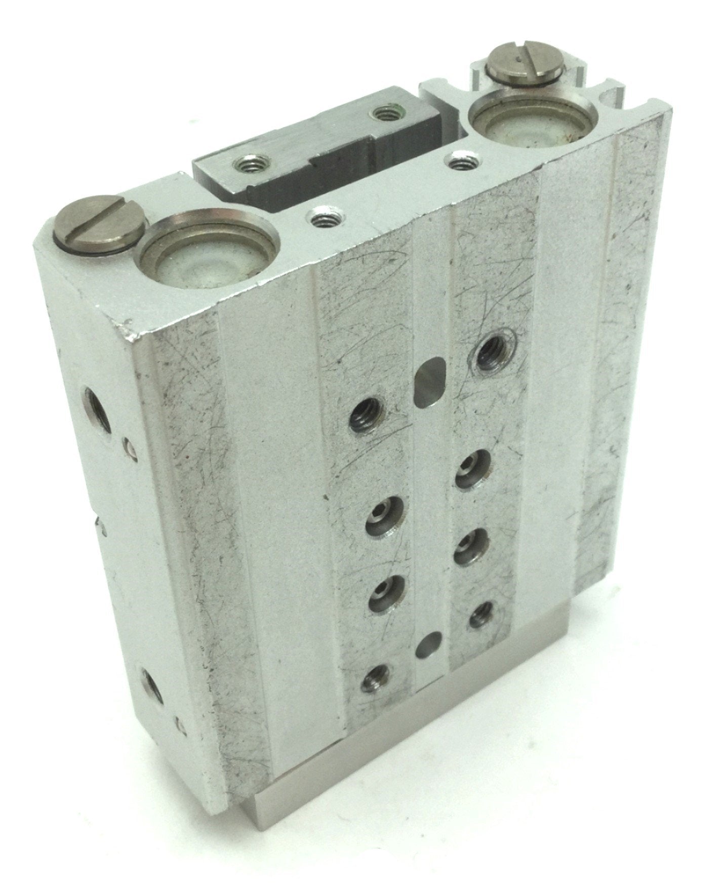 Used Rexroth 2-650-113-130 Double Acting Pneumatic Air Cylinder 20mm Travel 7 Bar Max