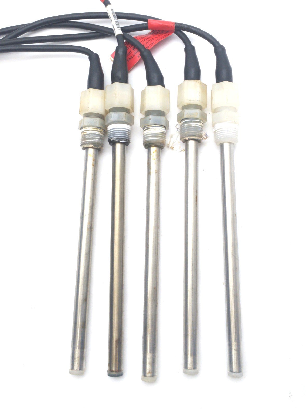 Used Lot of 4 VXT.2210-X60 Cartridge Heater ?1/4 x 7 1/2" Sheath 200W 240V Propylene