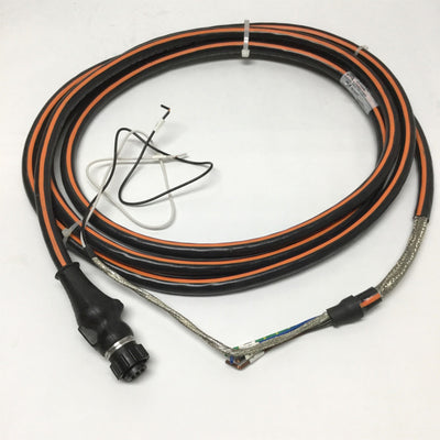 New – Open box Flex FC-CPBM6DF-16-M004 Kinetix TLY Series Motor Cable, Power/Brake Leads, 4m