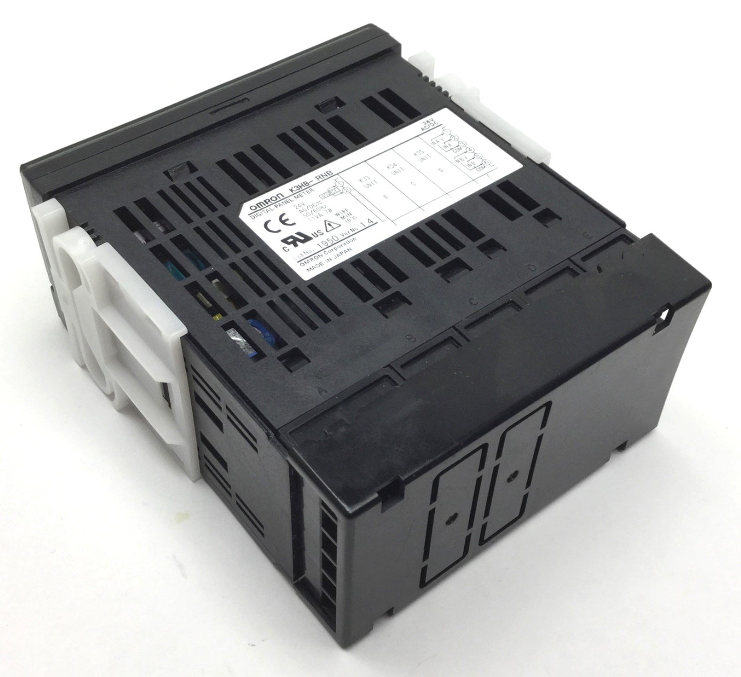 Used Omron K3HB-RNB Digital Rotary Pulse Meter NPN Input, 24VAC/DC, 50/60Hz, 11VA, 7W