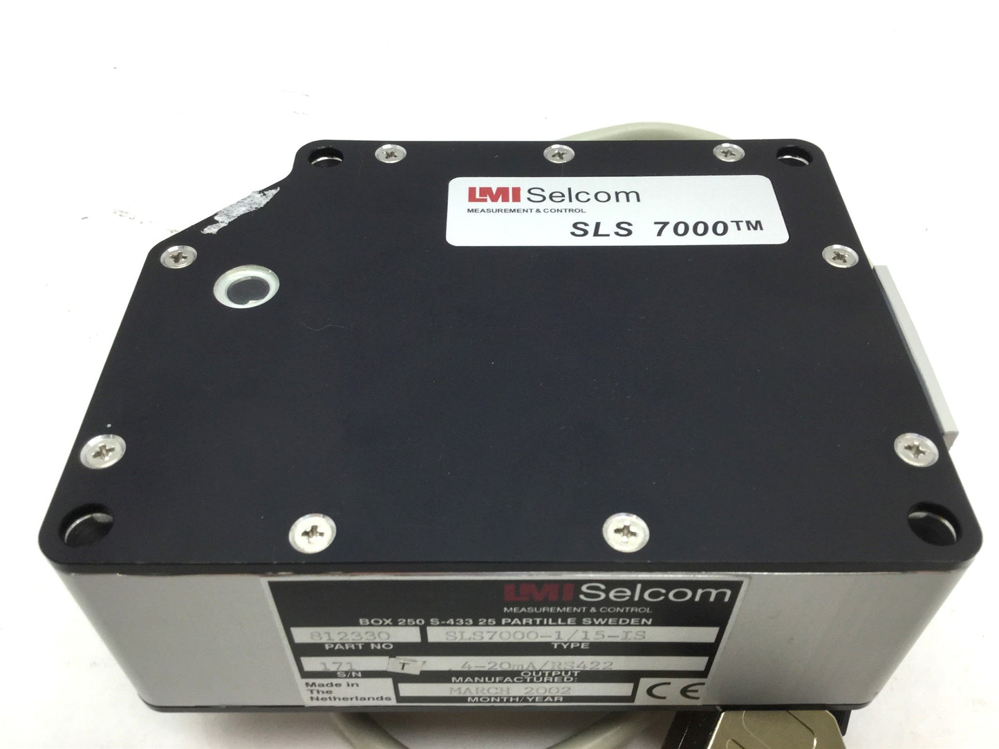 Used LMI SLS7000 Laser Triangulation Sensor System, Wavelength: 675nm, Range: 1mm