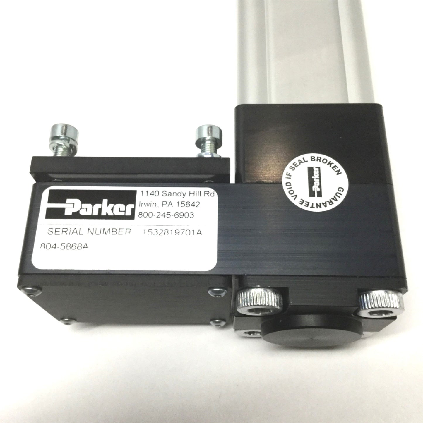 New Parker ETB32-M10PA47-FMA100A Ball Screw Electric Cylinder 100mm Stroke 10mm Lead