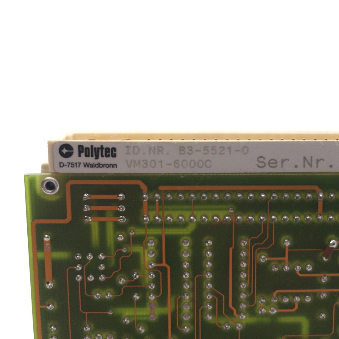 Polytec VM301-6000C Laser Vibrometer Velocity Decoder Board, PLL, OVD ...