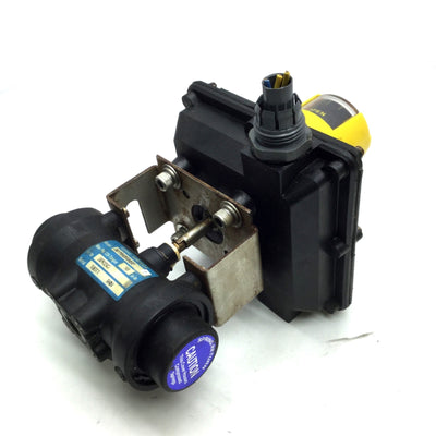 Used Asahi America AP79M2PSNST Plastic Pneumatic Actuator Spring Return Series 79P