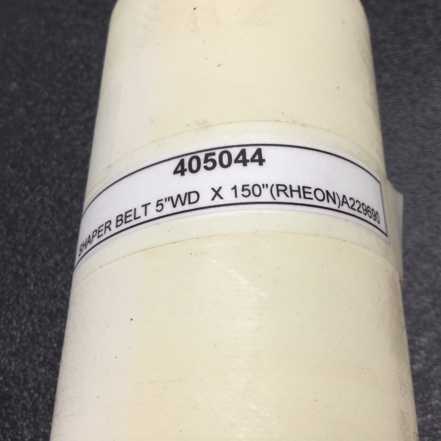 Used Endless Conveyor Belt, Width: 5", Belt Length: 150", Thickness: 0.025"