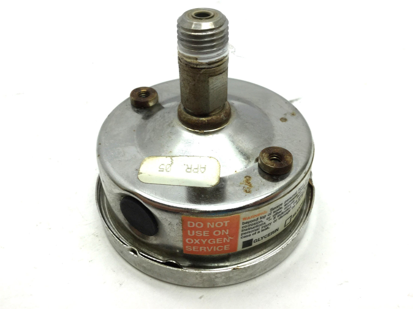Used Lot of 3 Ashcroft 0-200 kPa Pressure Gauge Glycerin Filled 1/4" NPT 316 SS