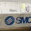 New SMC NCDA1R400-2000N-XB5 Tie Rod Air Cylinder 4" Bore, 20" Stroke Side Tapped