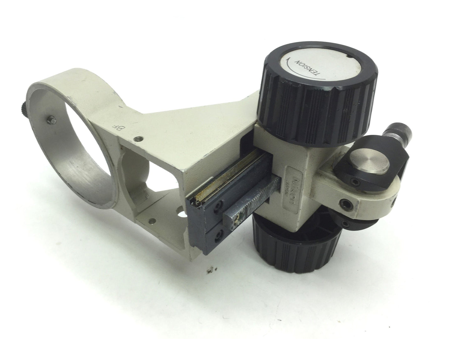 Used Nikon C-FMBN SMZ Microscope Stereoscope Adjustable Mounting Focus Ring, Dia 76mm