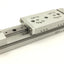 Used SMC MXW8-50 Pneumatic Slide Table Bore:8mm Stroke:50mm Double Acting 0.7MPa Max