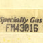Used Advanced Specialty Gas Equipment FMA43016 Flow Meter, 1/4" NPT, 0-150PSI