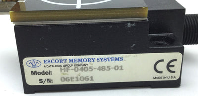 Used Escort Memory Systems HF-0405-485-01 RFID Controller W/ HF-0405-ANT Antenna