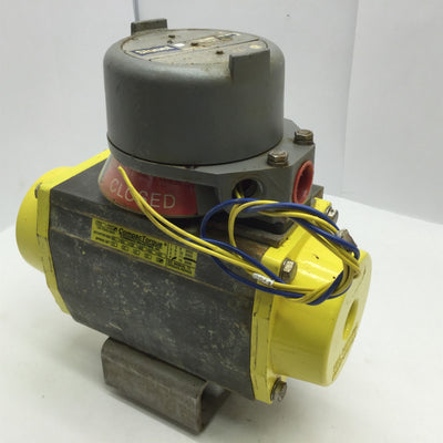 Used Conbraco CompacTorque CTS-60 Pneumatic Rotary Actuator Spring Return 120psi