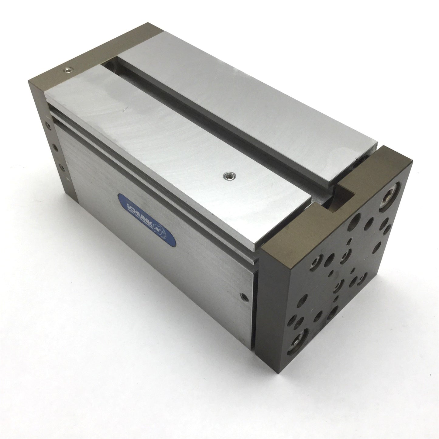 Used Schunk PHE80-80 300979 Pneumatic Linear Slide Cylinder, Stroke: 70mm, M5x0.8