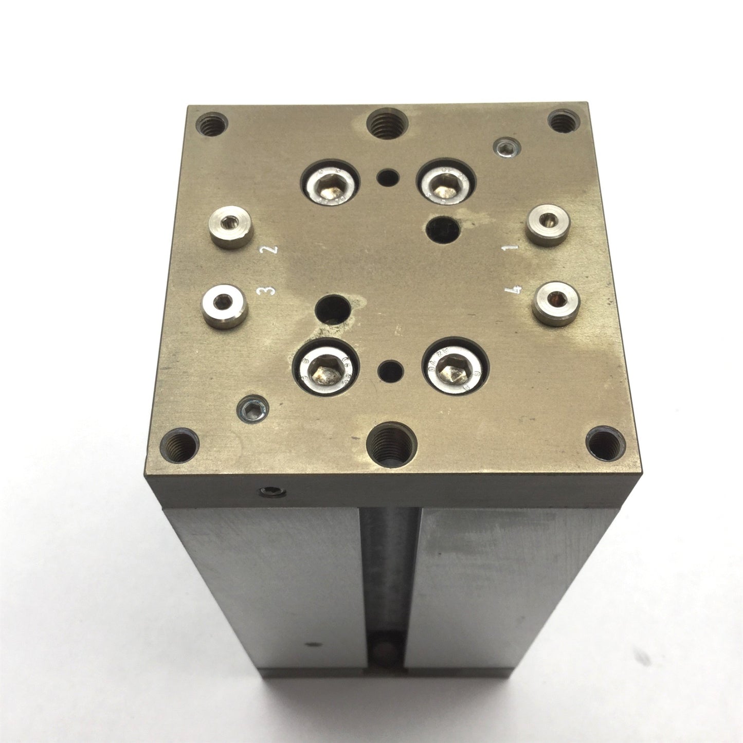 Used Schunk PHE80-80 300979 Pneumatic Linear Slide Cylinder, Stroke: 70mm, M5x0.8