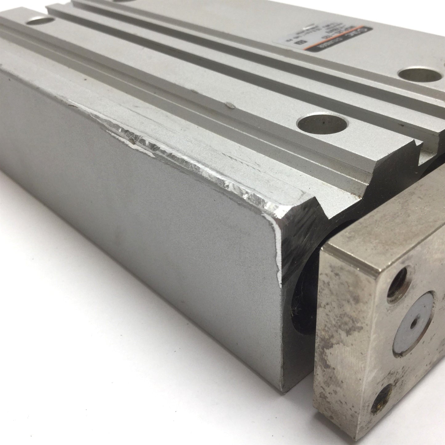 Used SMC MGPL25-125-Y7BWV Compact Guide Cylinder, Spring Return, Stroke: 125mm