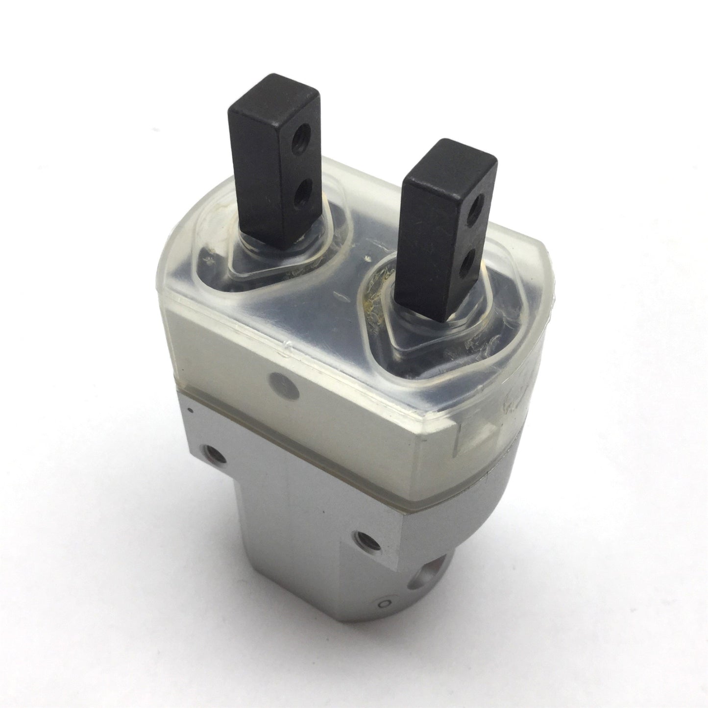 New – Open box SMC MHQJ2-20DS Pneumatic Gripper, Stroke: 10mm, Bore: 20mm, Ports: M5x0.8
