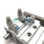 Used SMC 13-MGPL25-20 Compact Guide Cylinder, Bore: 25mm, Stroke: 20mm, 1.0MPa Max
