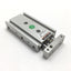Used SMC 10-CXSL10-20 Dual Rod Cylinder, Bore: 10mm, Stroke: 20mm, Ports: M5x0.8