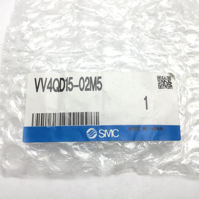 New Lot of 3 SMC VV4QD15-02M5 Manifold Block, 2-Stations, Ports: Rc 1/8 M5x0.8