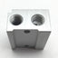 New Lot of 3 SMC VV4QD15-02M5 Manifold Block, 2-Stations, Ports: Rc 1/8 M5x0.8