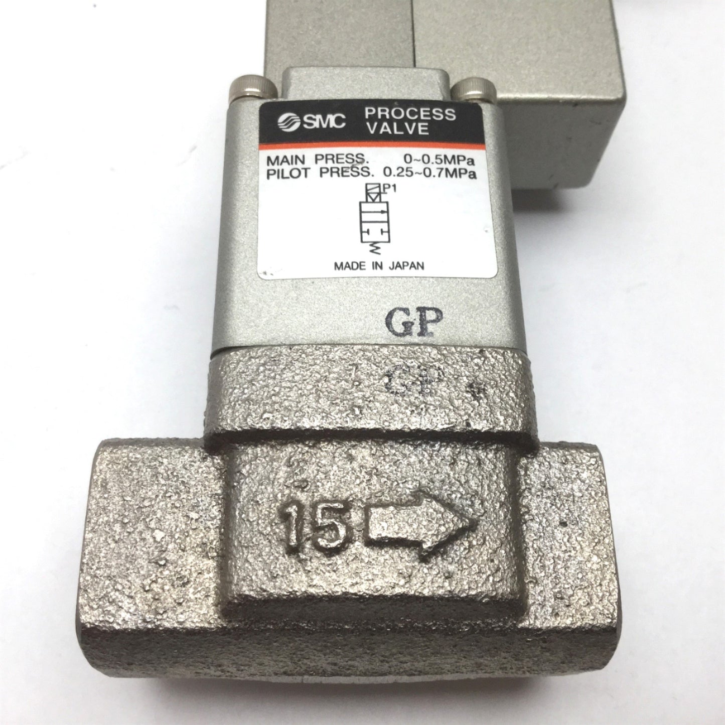 Used SMC V0301-003TZ-X302 Solenoid Valve with VNC211A-UIB9903 Process Valve