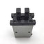 Used SMC MHQ2-20D1 Pneumatic Parallel Gripper, Bore: 20mm, Stroke: 10mm, M5 x 0.8