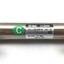 Used SMC 11-CDJ2B16-60-B Pneumatic Cylinder, Bore: 16mm, Stroke: 60mm, M5 x 0.8