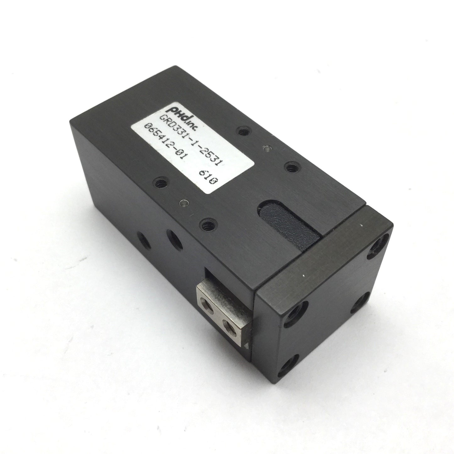 Used Phd GRD331-1-2531 Parallel Gripper, Bore: 20mm, Jaw Travel: 3.75mm, M5x0.8
