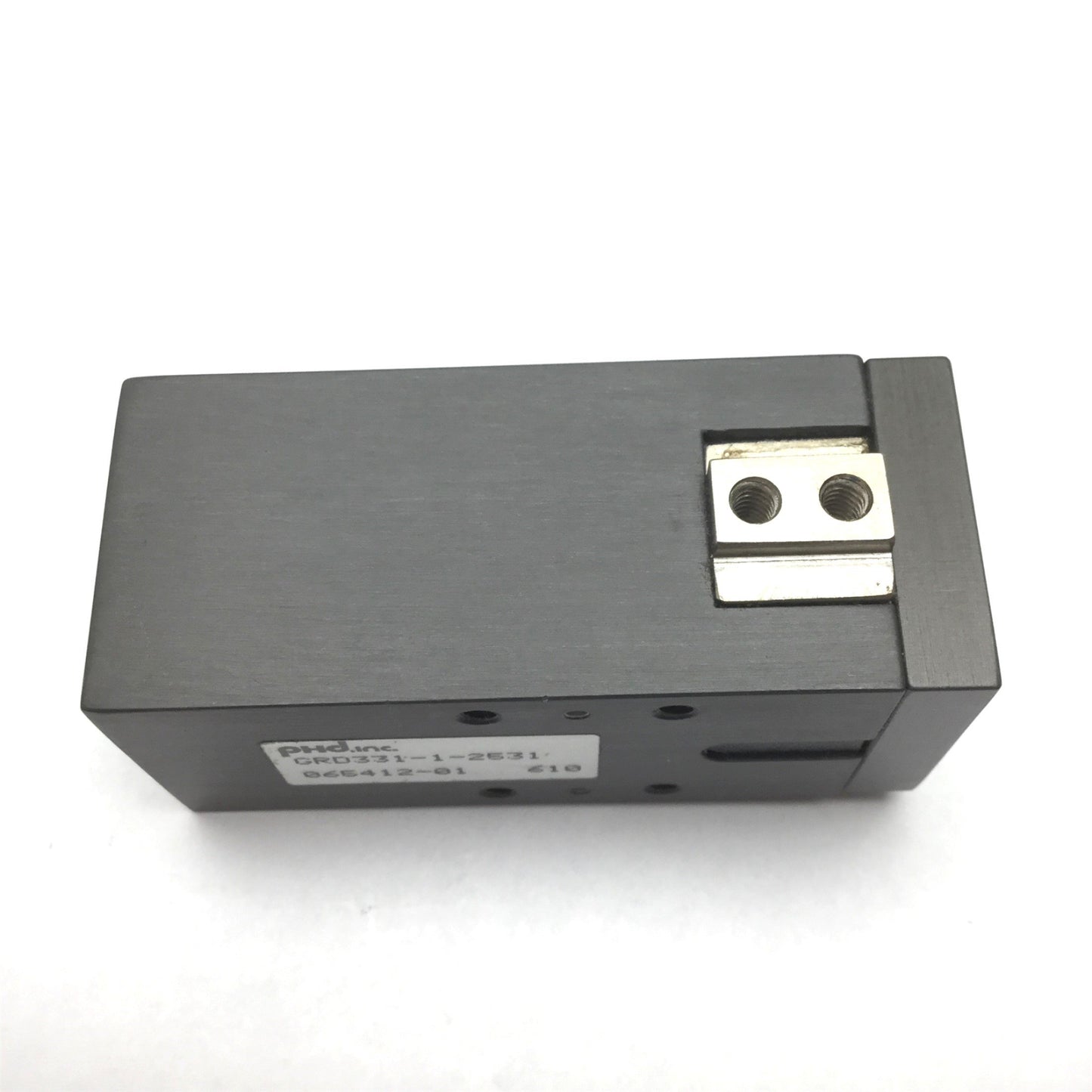 Used Phd GRD331-1-2531 Parallel Gripper, Bore: 20mm, Jaw Travel: 3.75mm, M5x0.8