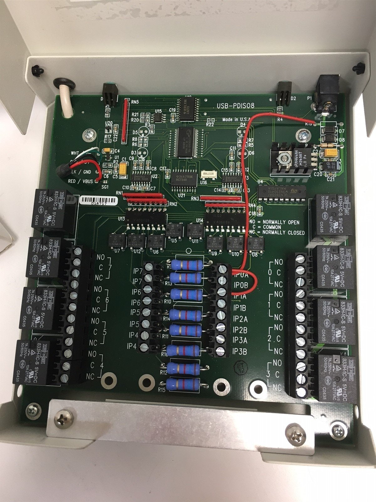 Used Measurement Advantage Series Controller Breakout Board Interface USB-PDIS08
