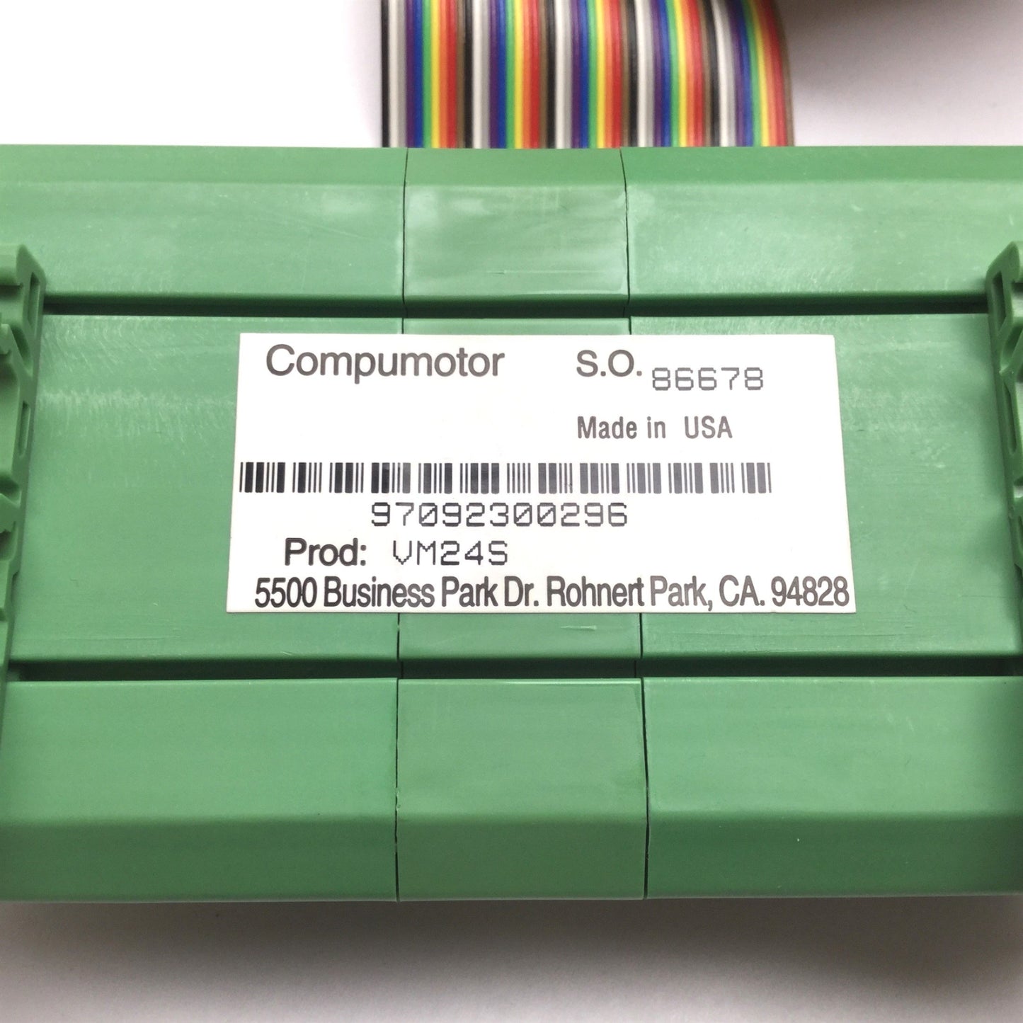 Used Parker VM24 External Input/Output Interface Base, For 6000 Series Controllers