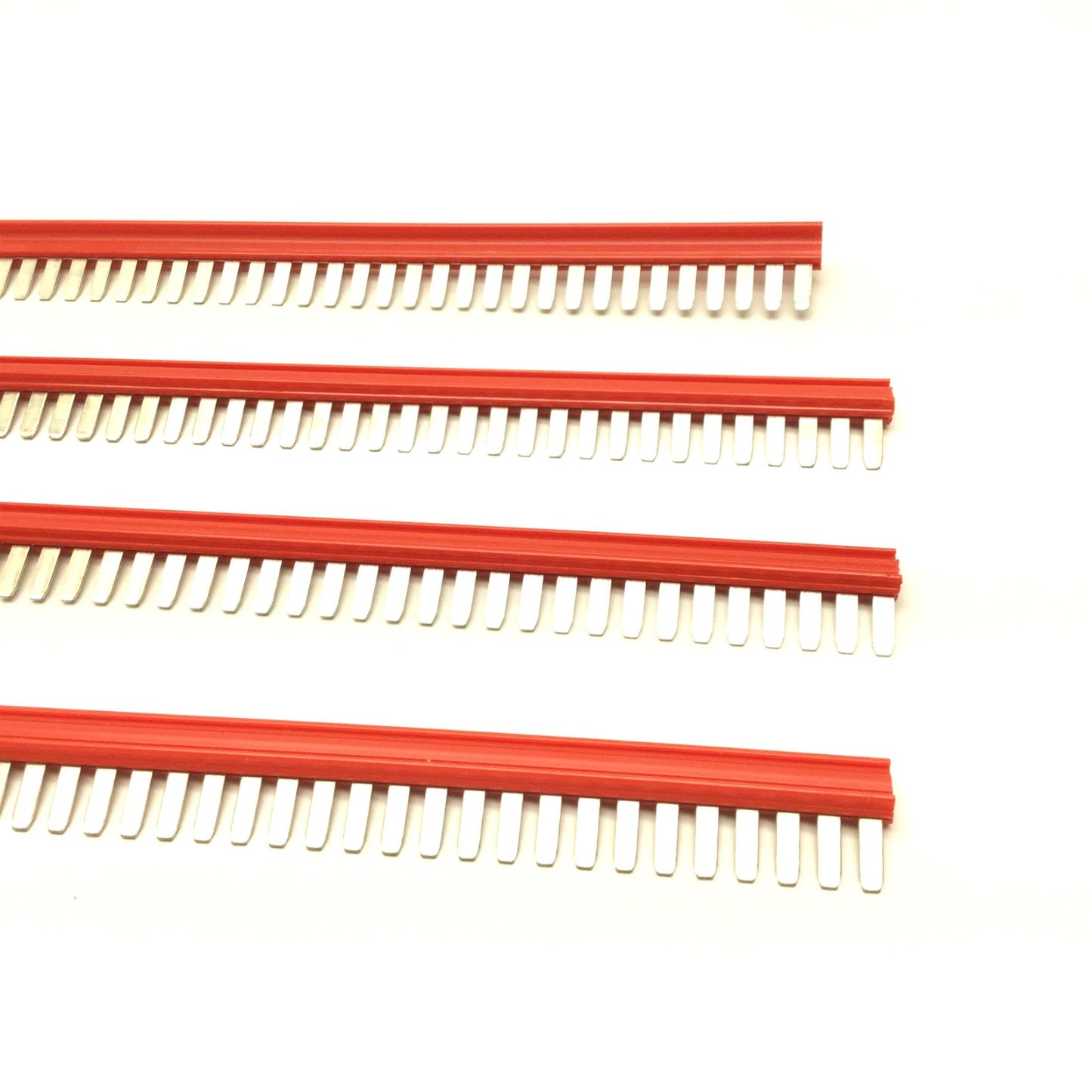 Used Lot of 4 Phoenix Contact FBSTB 80-ZDIK RD Plug-in Bridges, Pitch 5.2mm, 80 Pos
