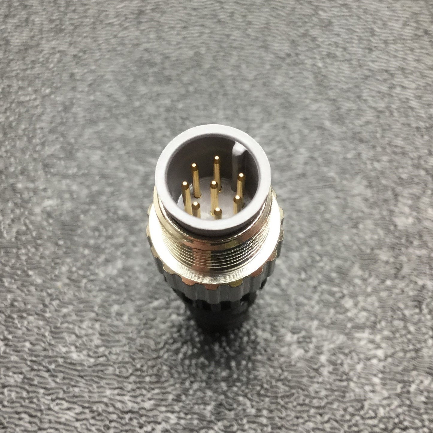 New – Open box Lot of 5 Omron EX500-AC000-S Termination Plug, 8-Pin Male Connection