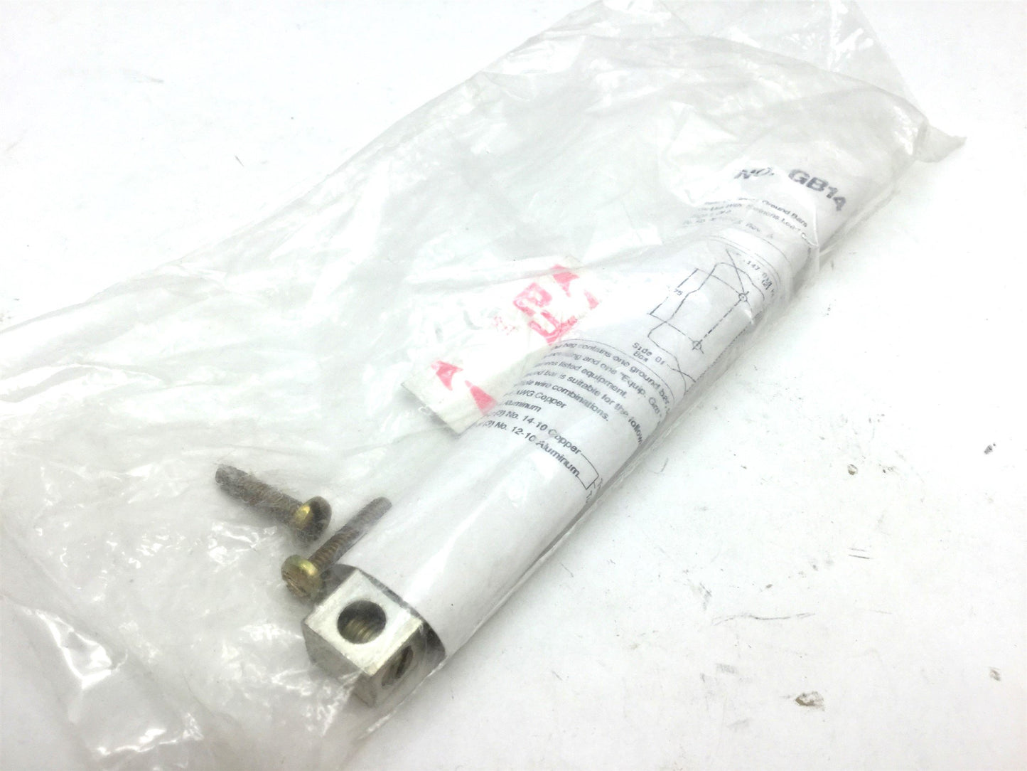 New Lot of 2 New Siemens GB14 Ground Bar Kits, 14 Connection Points