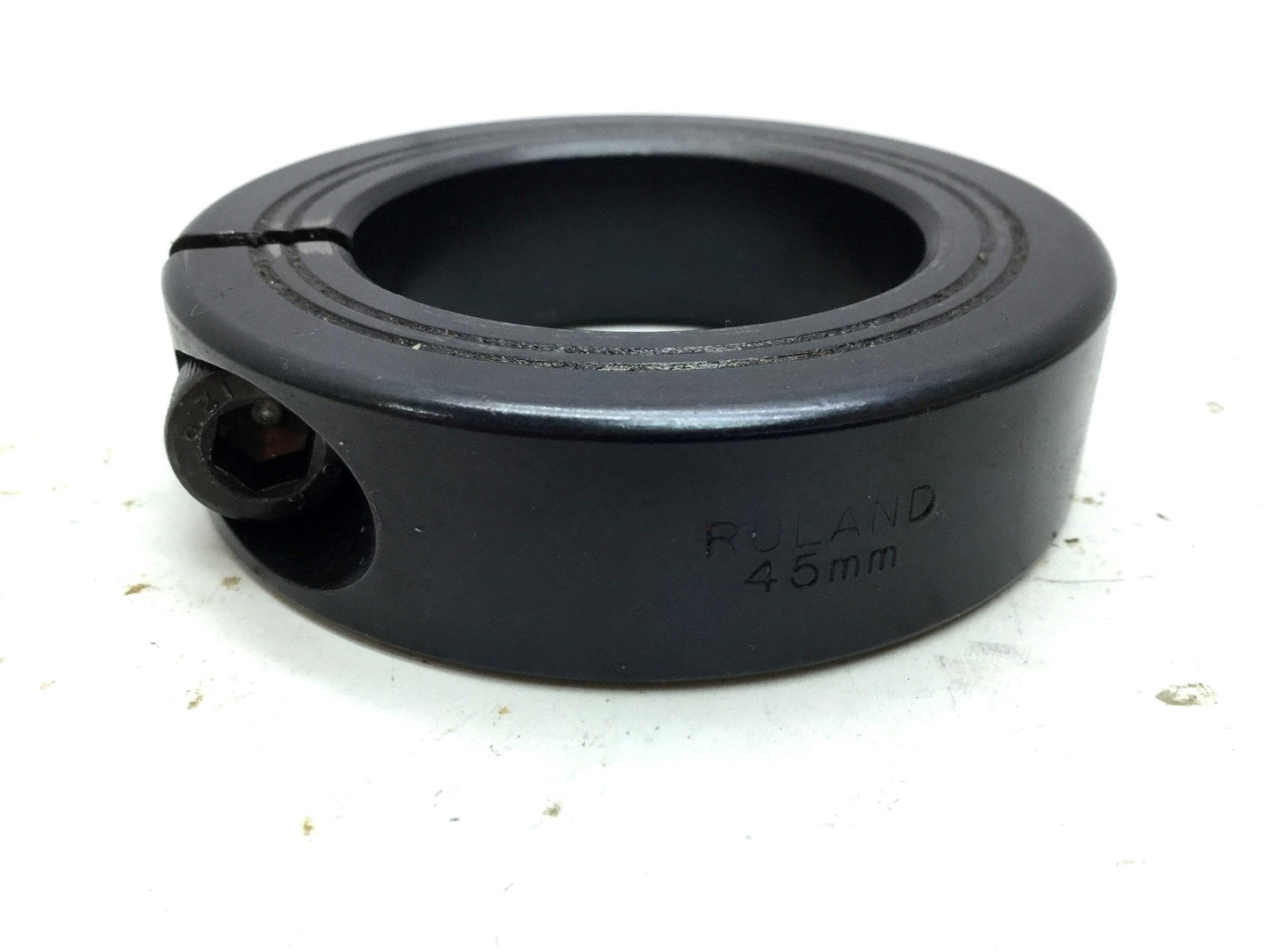 Used Ruland 45mm Steel Shaft Collar, Inner Diameter: 45mm, Outer Diameter: 72.6mm