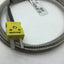 Used Watlow AFCJ0FA020UK100 MI Thermocouple, Type K, 100", Mini Plug Probe 2"