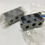 New Lot of 2 SMC VS1-01-A02F Solenoid Valve Subplate Bases EVS1 G1/4