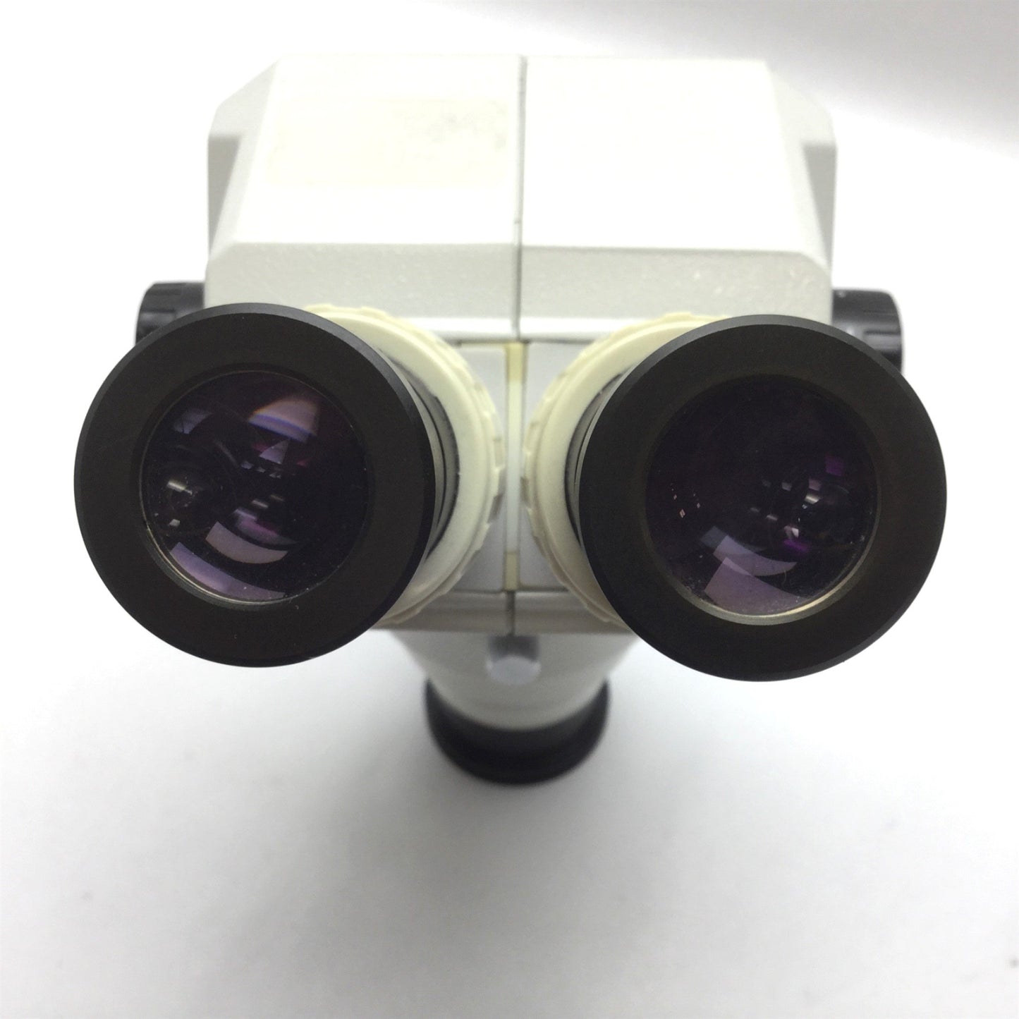 Used Scienscope SSZ Model Stereo Zoom Binocular Microscope Head, With Focus Adjuster